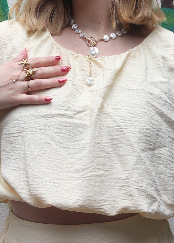 Perla Fina Necklace [Long]