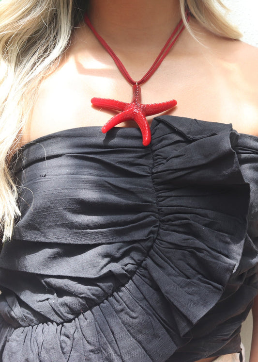 Estrella Roja Necklace