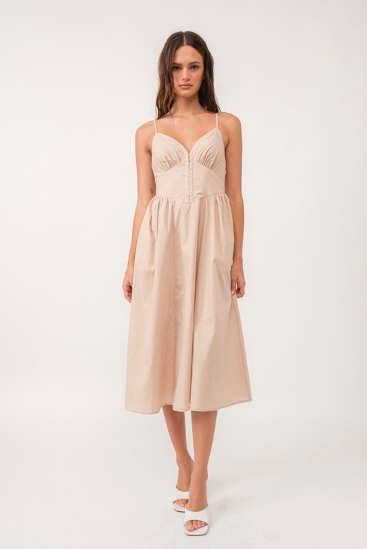 Cream Dress