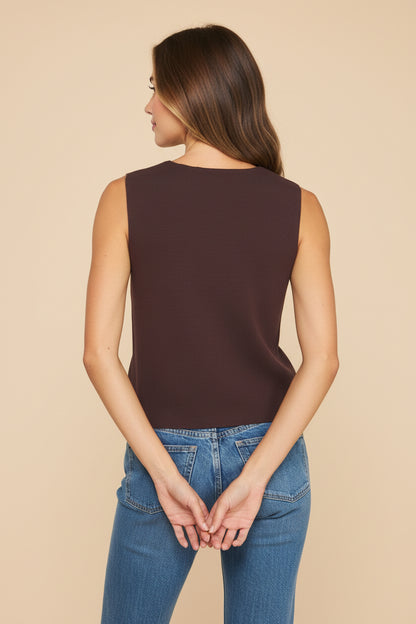 Miramar Knitted Vest Top